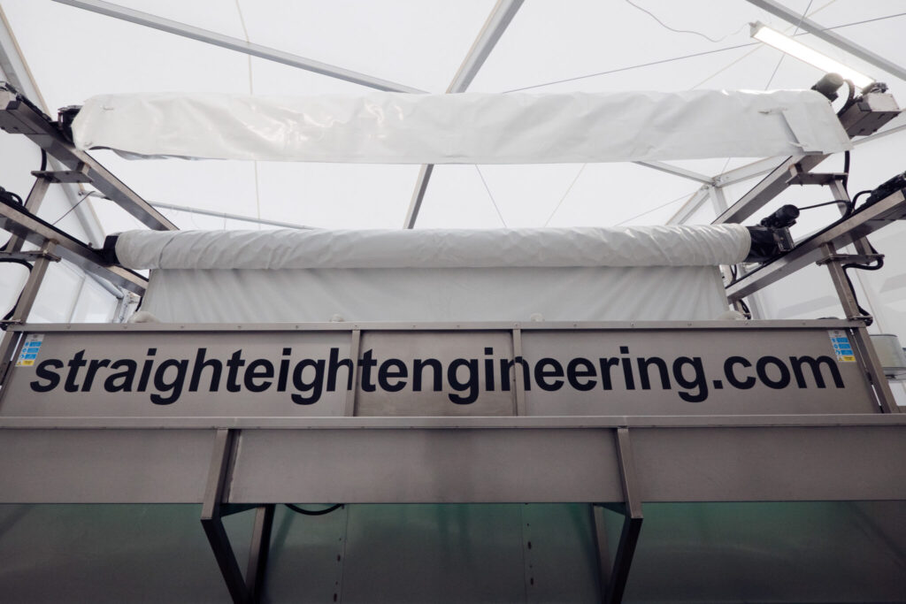 Straight Eight Engineering | Marquee cleaning machine